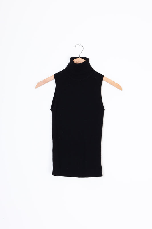 Paris Georgia Womens Black Top Size S