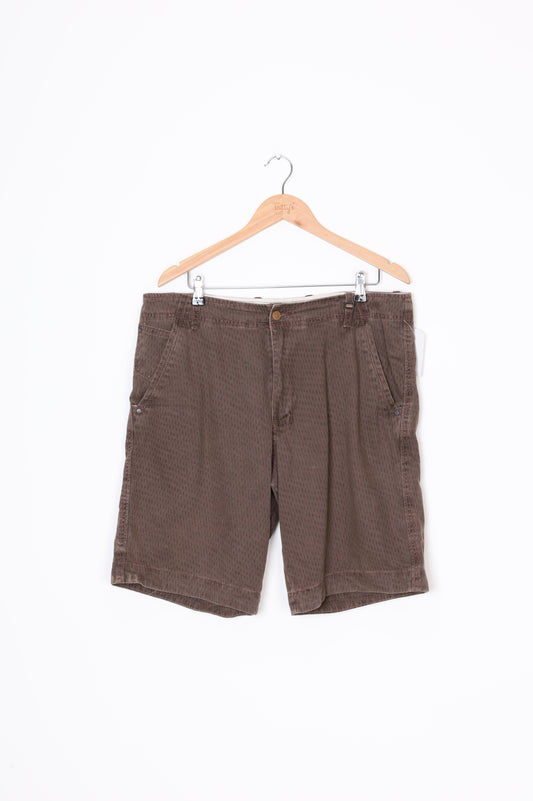 Diesel Mens Grey Shorts Size EU 36