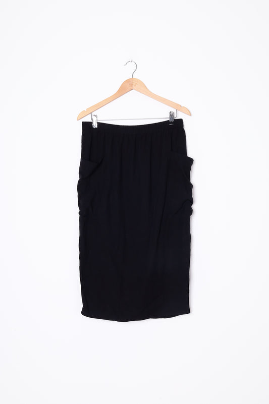 Cos Womens Black Skirt Size 40