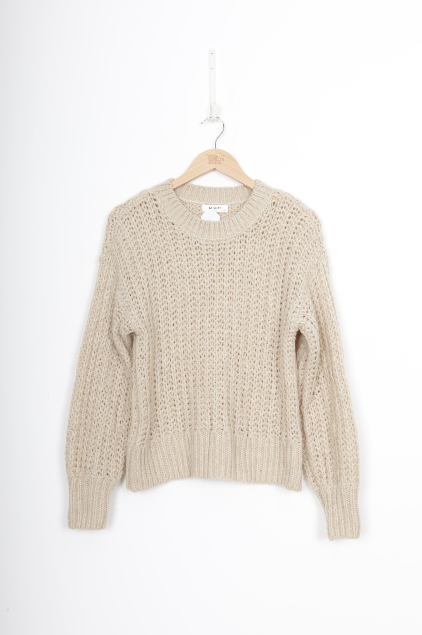 MSCH Womens Beige Jumper Size S