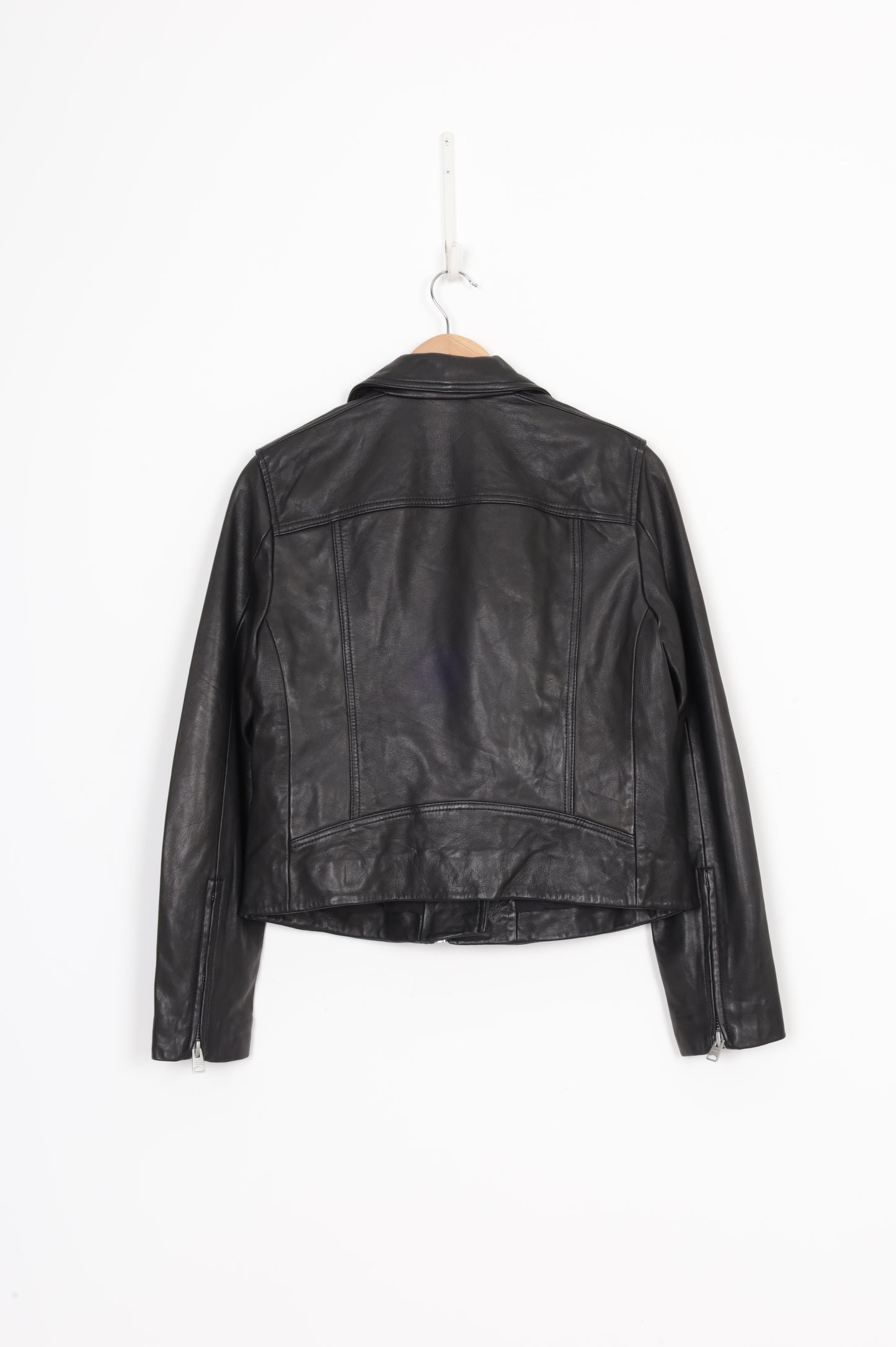 All Saints Womens Black Jacket Size 12