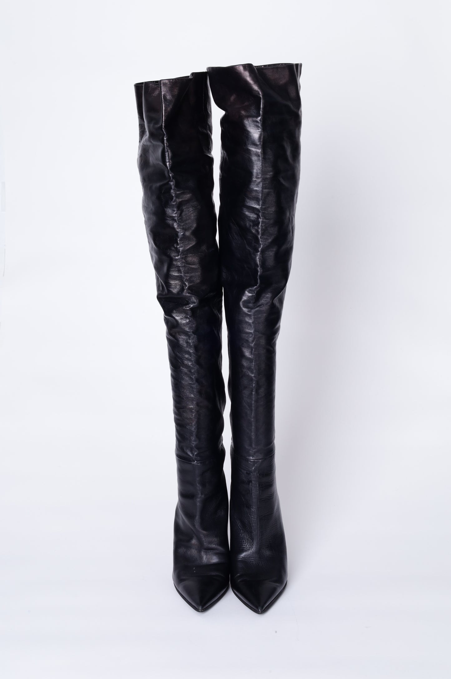 Saint Laurent Womens Black Boots  Size EU 38