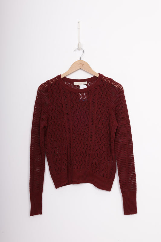 Vanessa Bruno Womens Red Jumper Size L