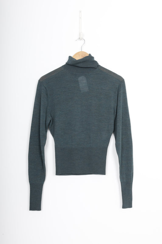 Uniqlo U Womens Green Jumper Size S