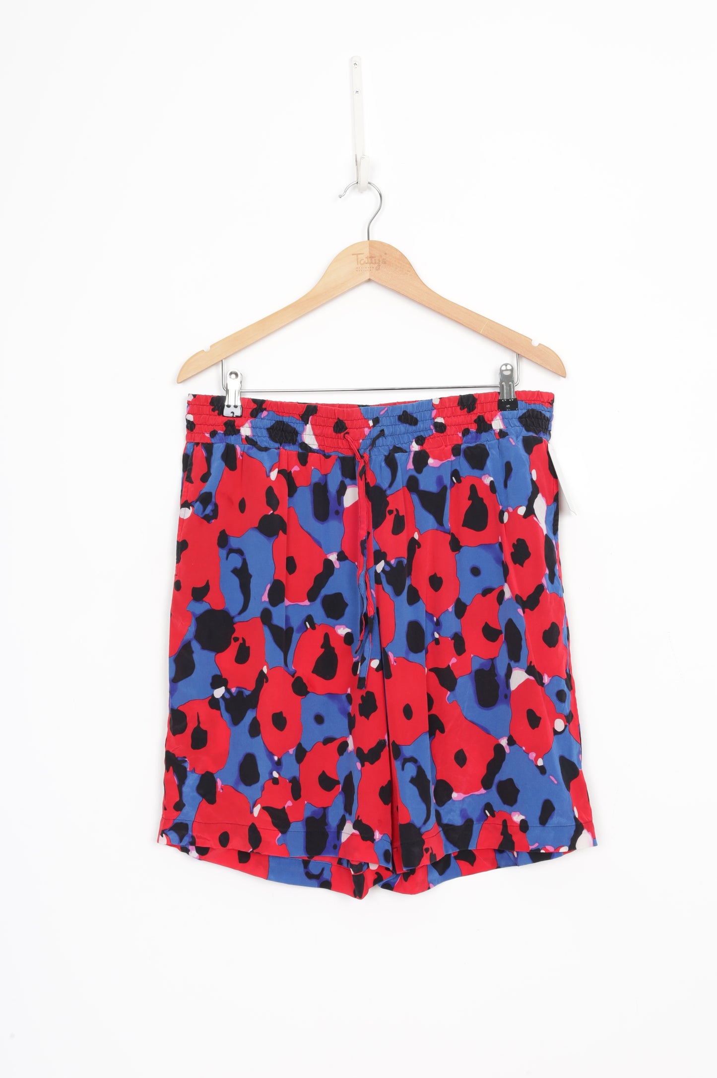 DKNY Womens Red Shorts Size L