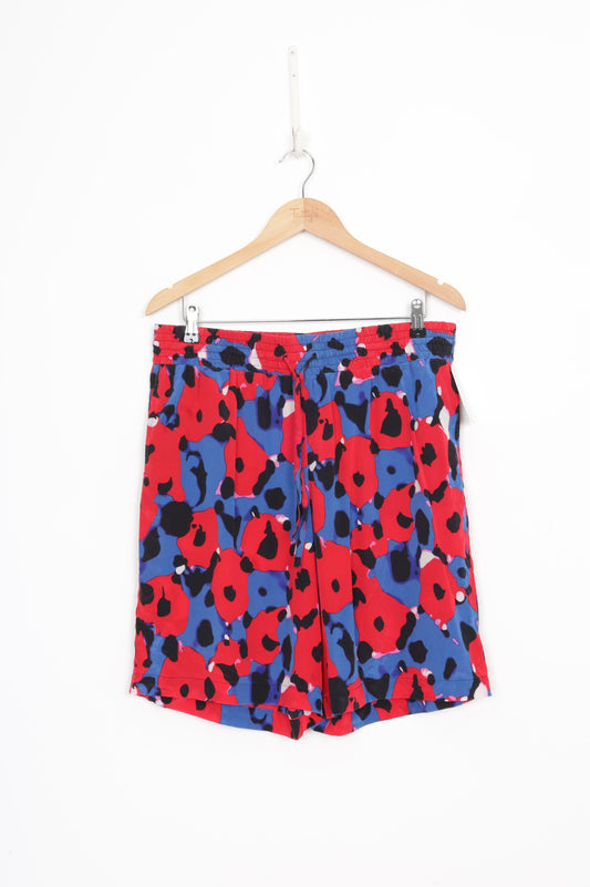 DKNY Womens Red Shorts Size L