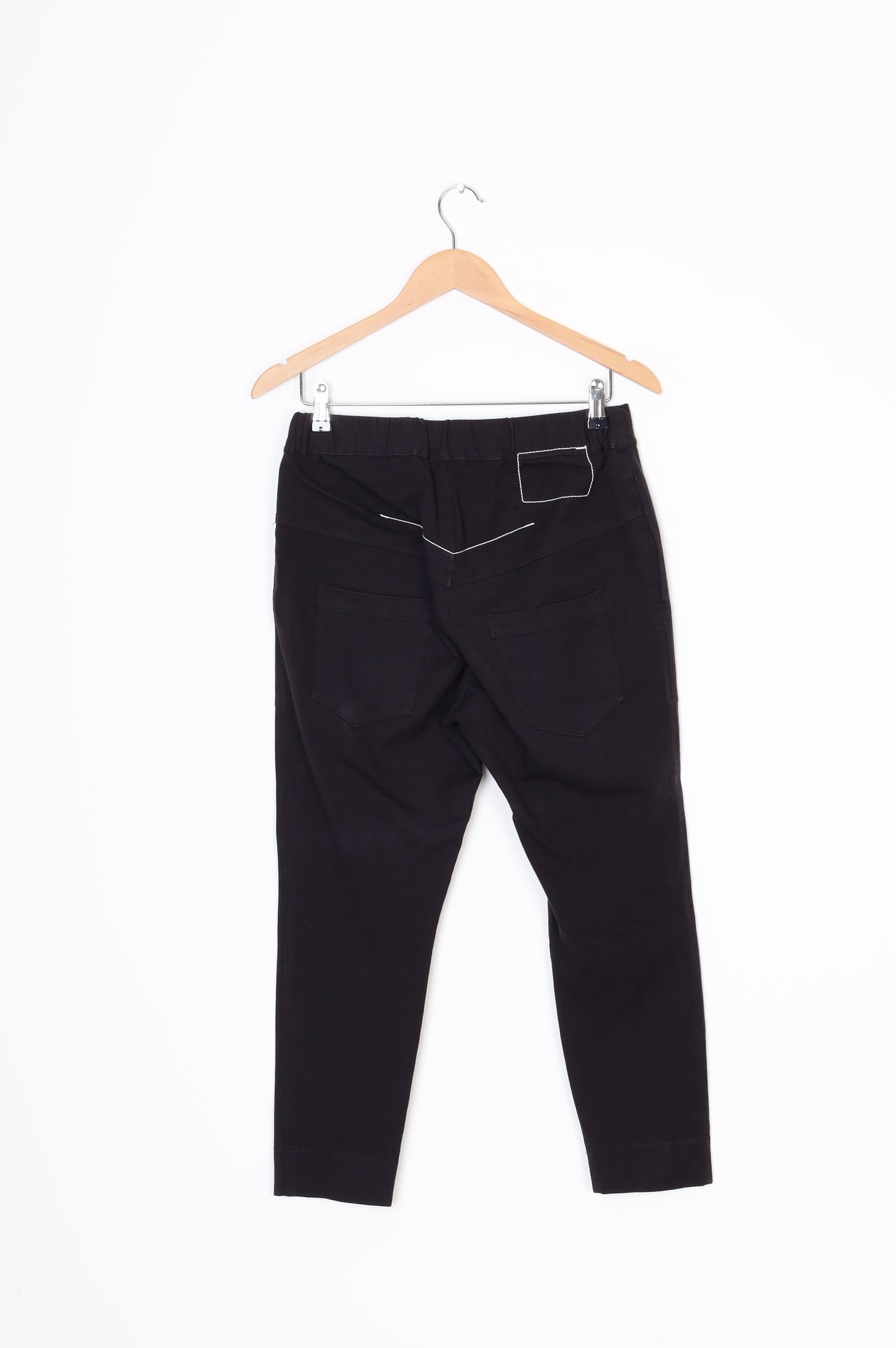 Bassike Womens Black Pants Size 1