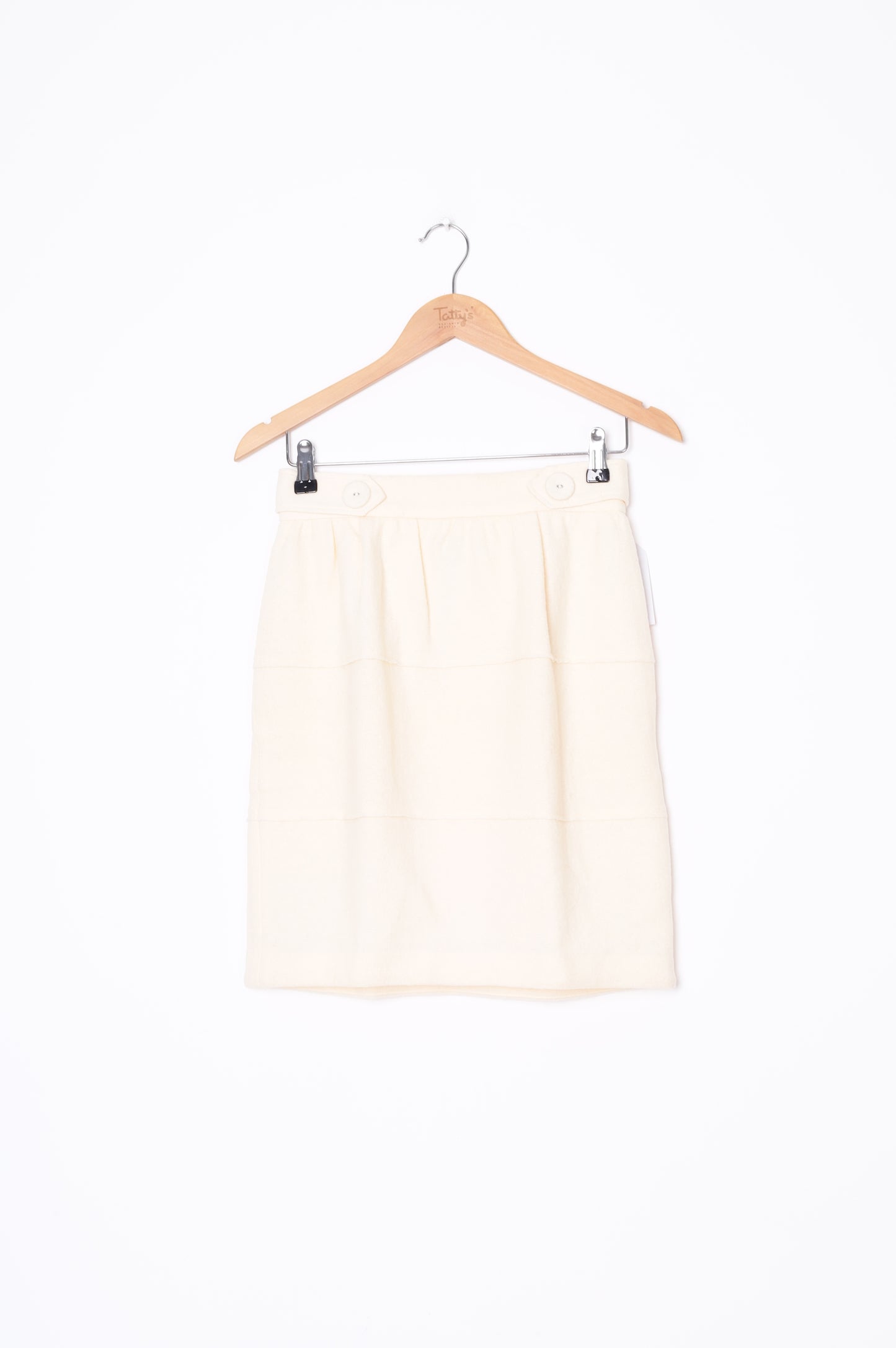 Jill Stuart Womens Cream Skirt Size 2