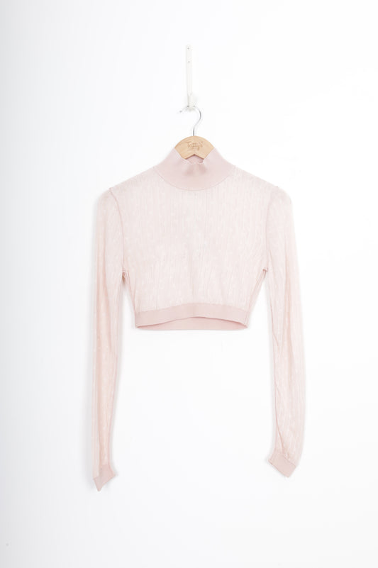 Fendi Womens Pink Top Size EU 40