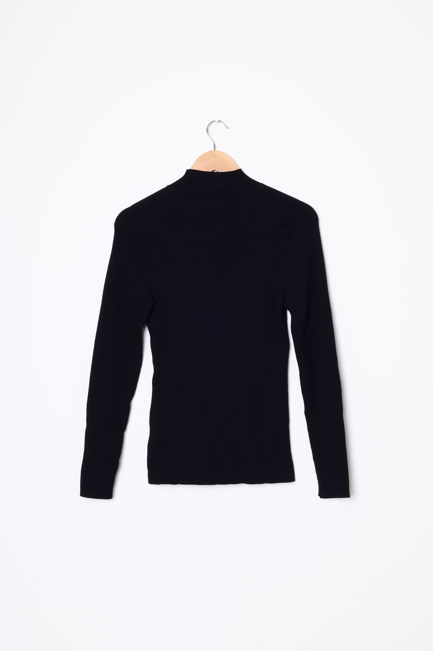Cue Womens Black Top Size L