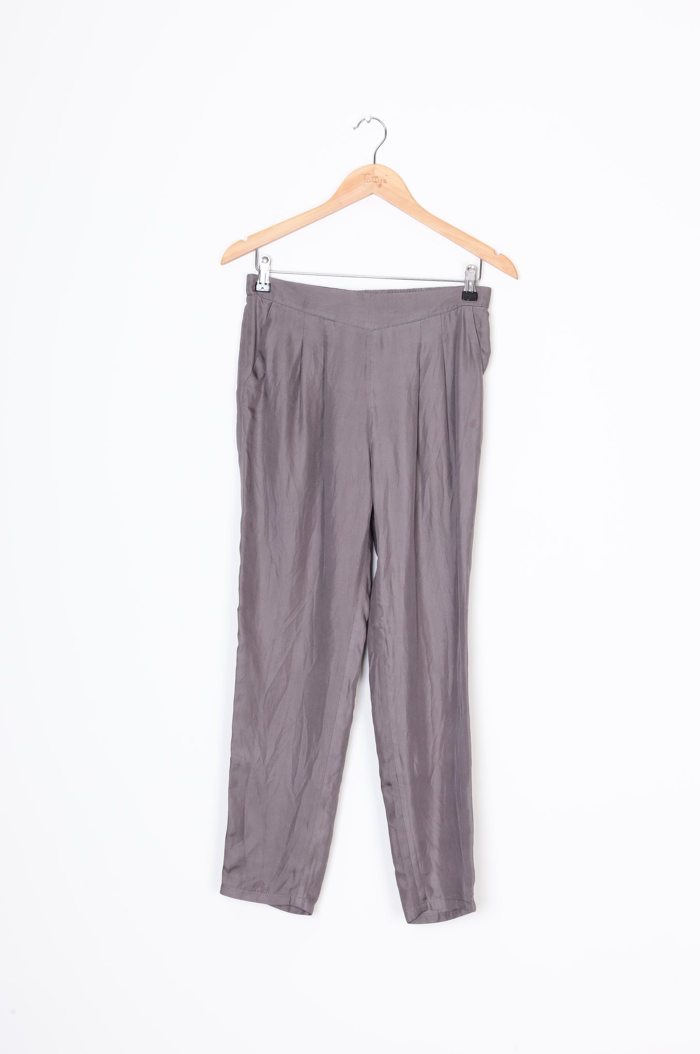 Metiseko Womens Grey Pants Size S