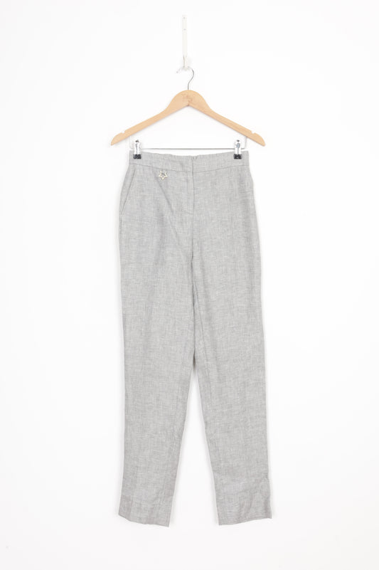 Lorena Antoniazzi Womens Grey Pants Size 40