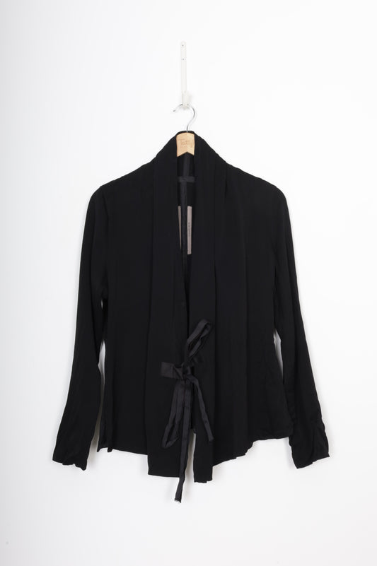 Rick Owens Womens Black Jacket Size 16