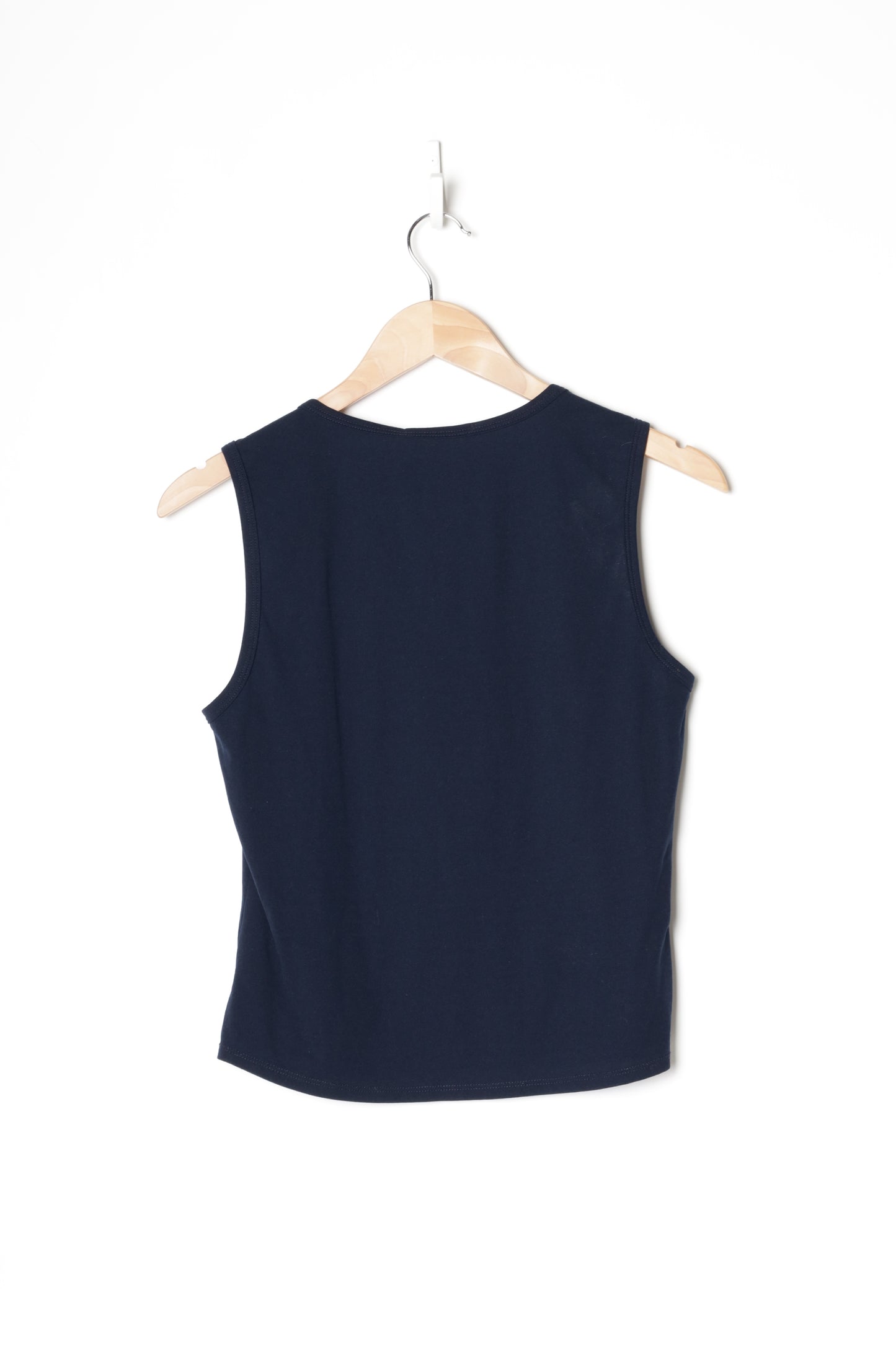 Helen Cherry Womens Blue Top Size L