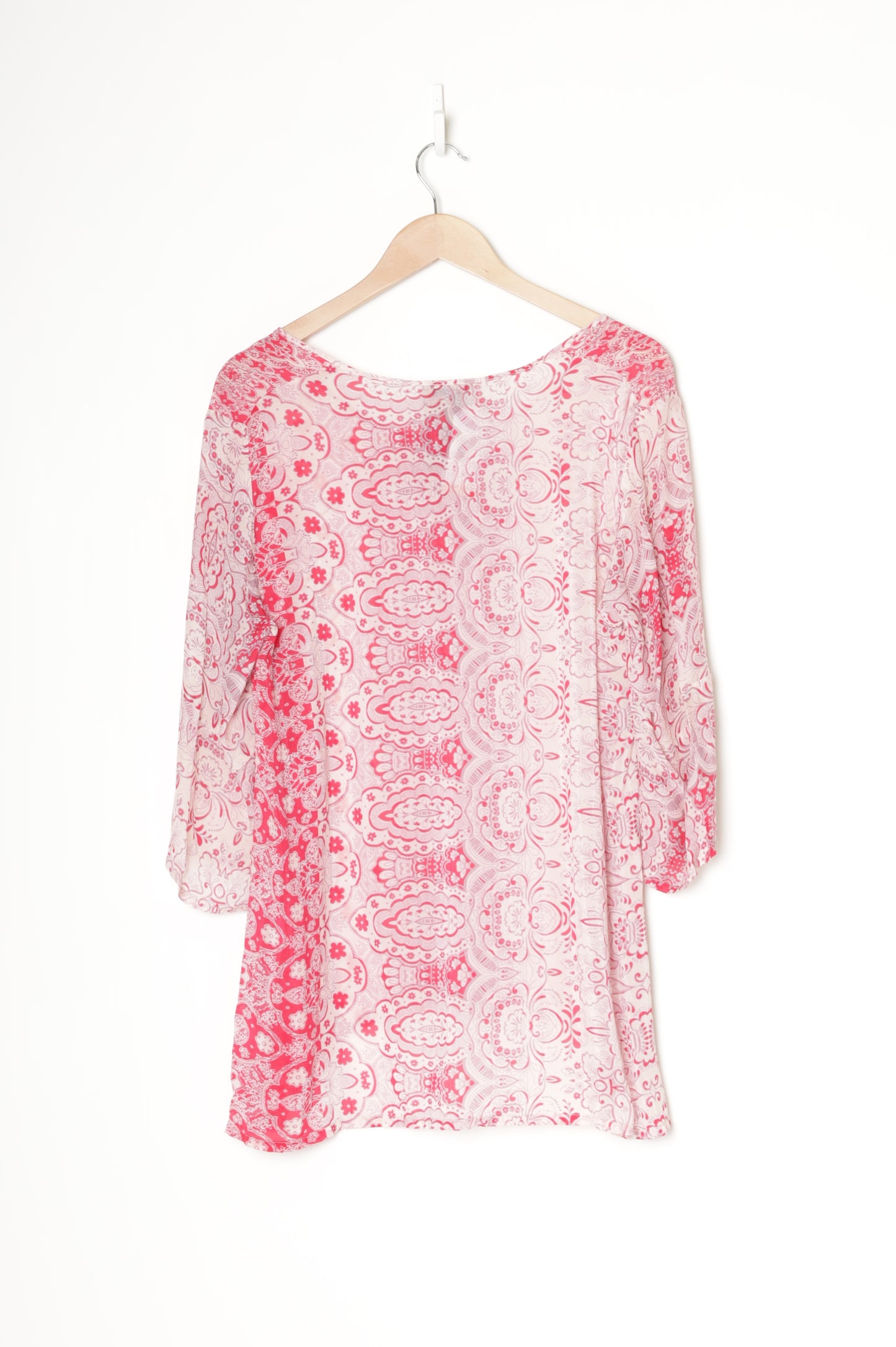 johnny was Womens Pink Top Size M