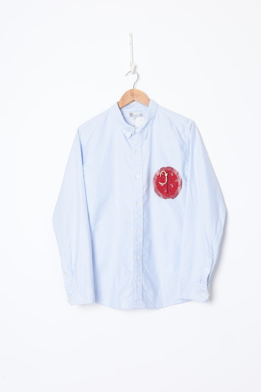 Visvim Mens Blue Shirt Size 5