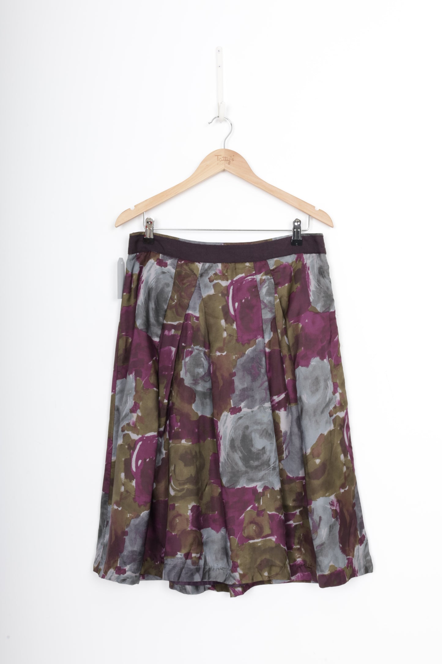 Veronika Maine Womens Purple Skirt Size 12