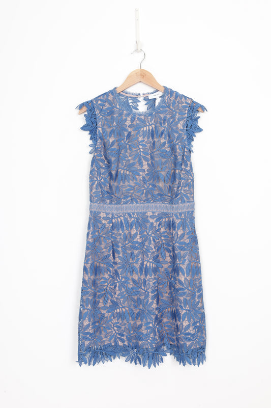 Reiss Womens Blue Dress Size 14