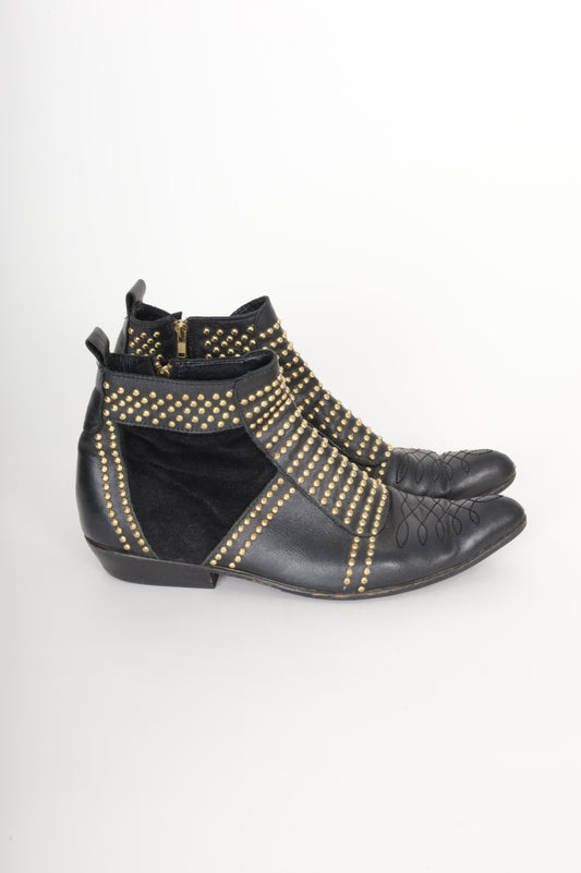 Anine Bing Womens Black Boots  Size EU 38