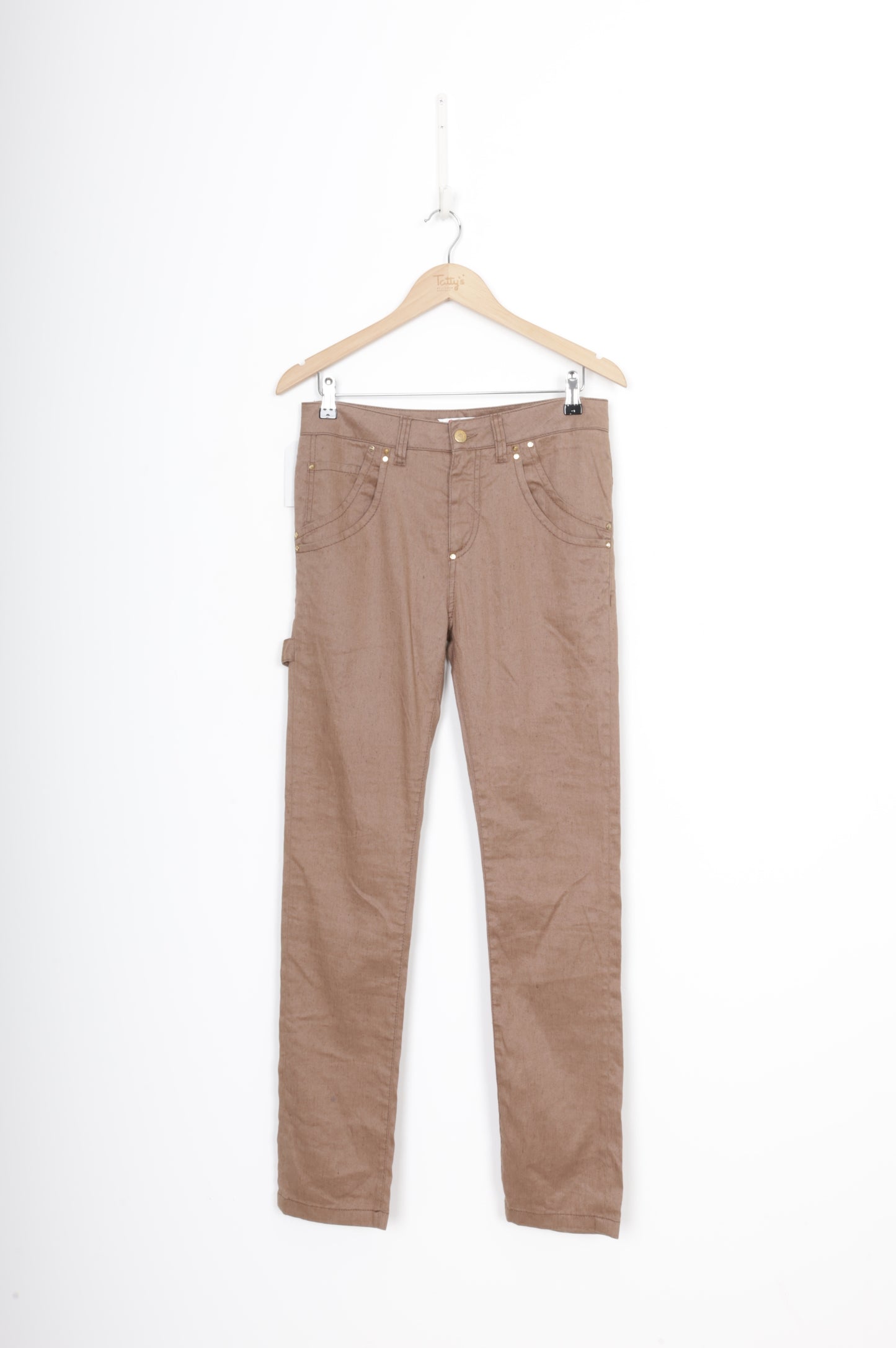 Cycle Womens Brown Pants Size W 27