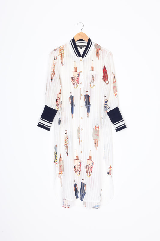 Curate Trelise Cooper Womens White Dress Size S