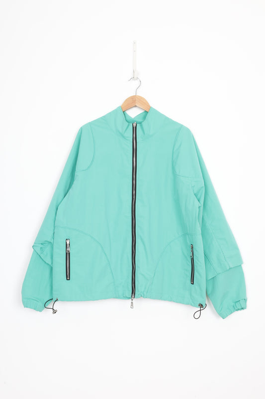 Wynn Hamlyn Womens Blue Jacket Size M