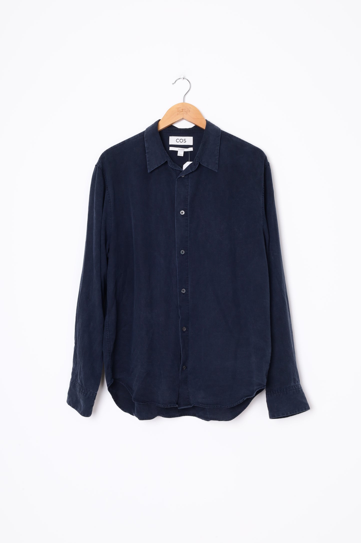 Cos Mens Blue Shirt Size M