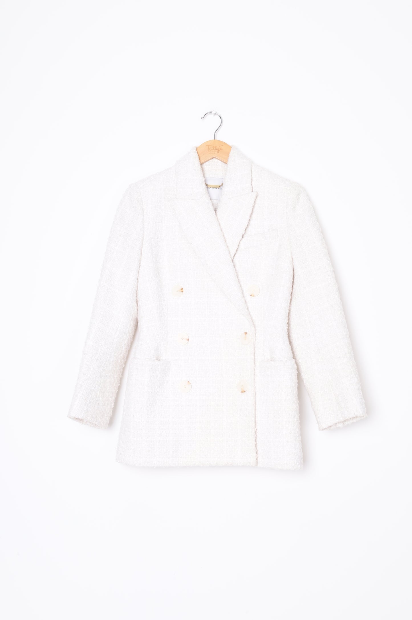 Camilla and Marc Womens White Jacket Size S