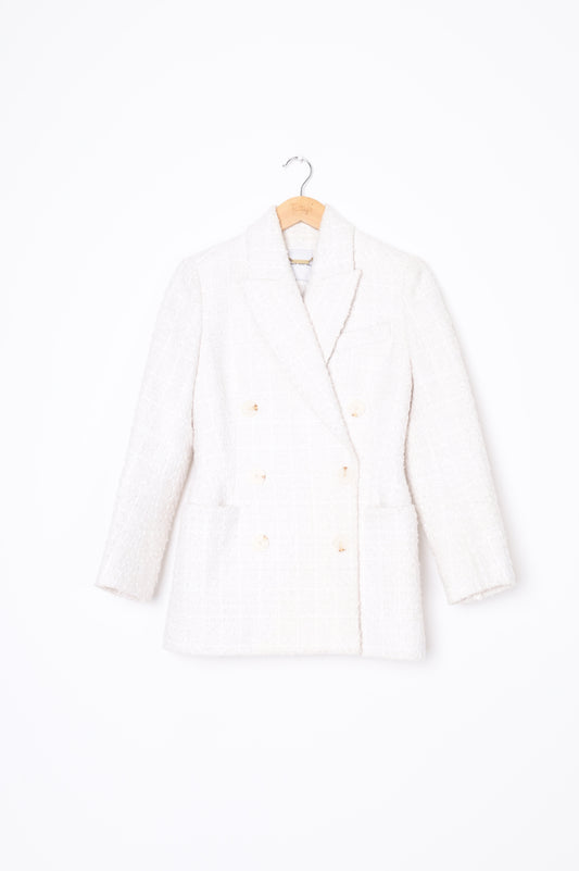 Camilla and Marc Womens White Jacket Size S