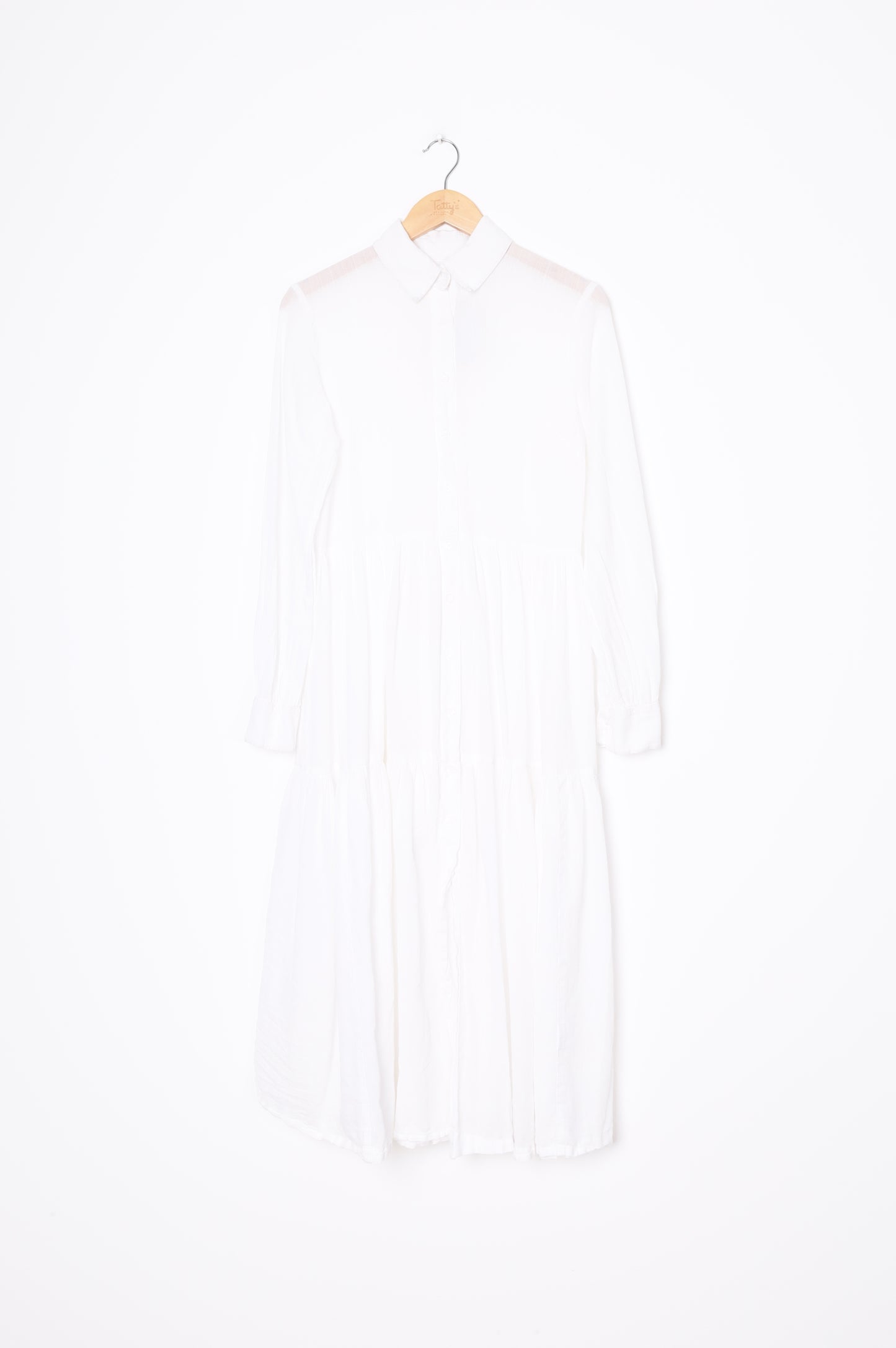 No Label Womens White Blouse Size S