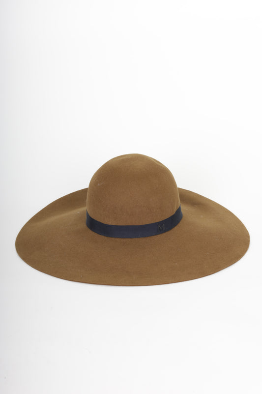 Maison Michel Womens Brown  Hat Size O/S