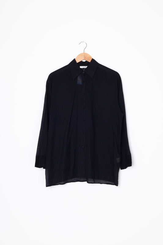 Jac + Jack Womens Black Shirt Size S