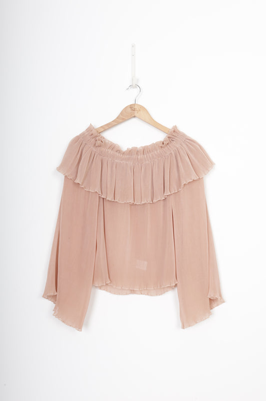 Alice Mccall Womens Pink Top Size 8
