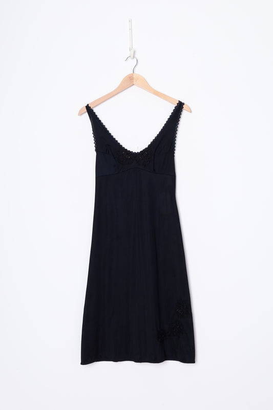 Creation Pierre Cardin Womens Black Dress Size 10