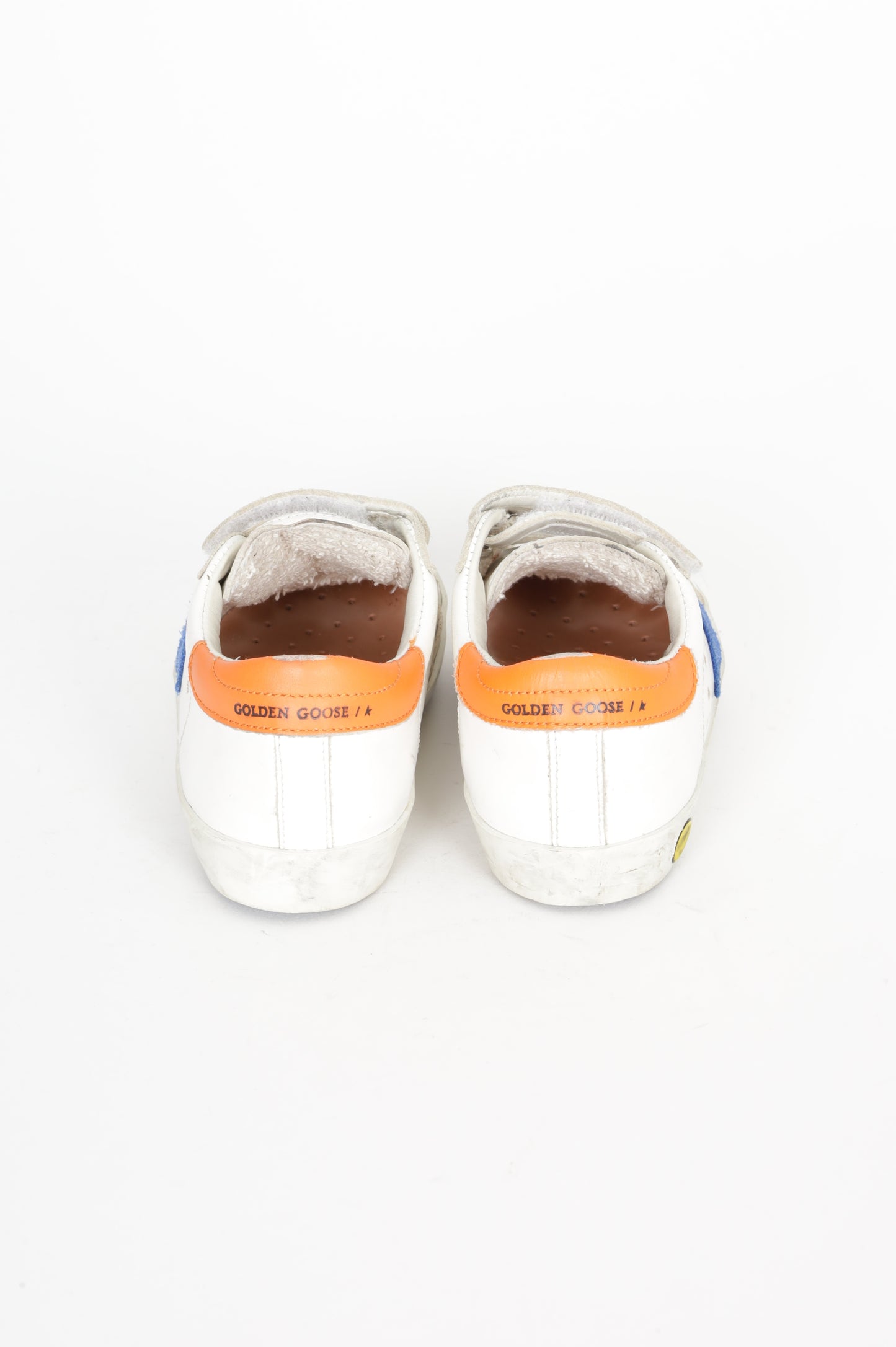 Golden Goose Kids White Shoes Size UK 8