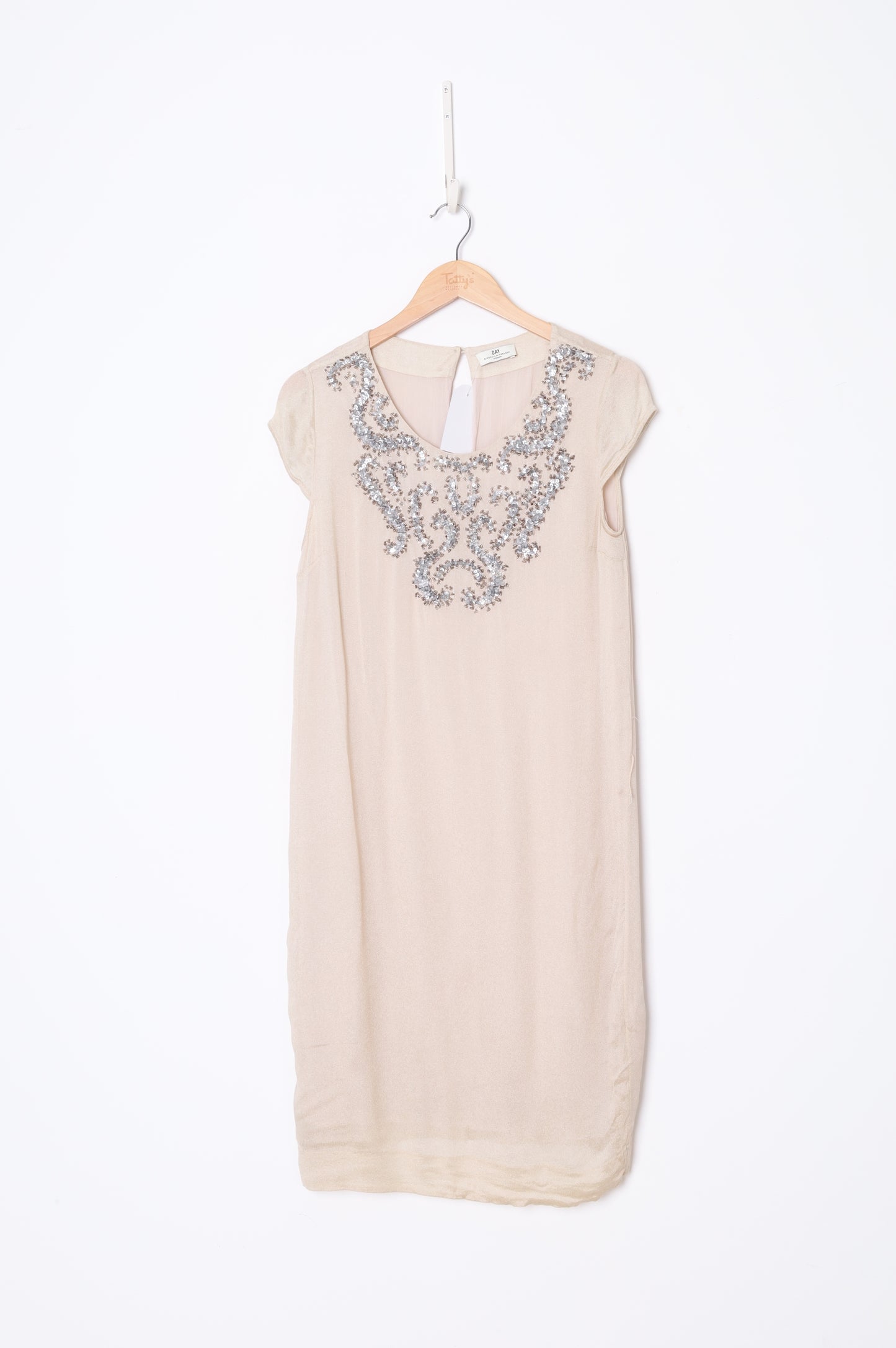 2nd Day Birger et Mikkelsen - Vintage Womens Cream Dress Size S