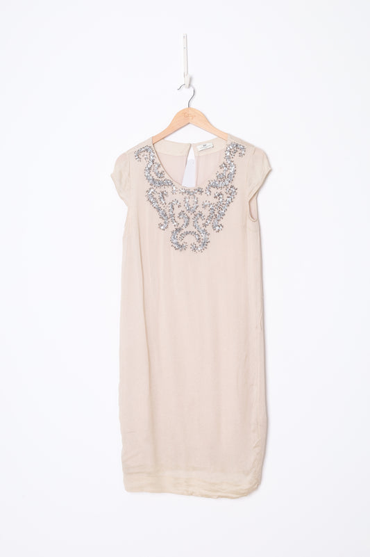 2nd Day Birger et Mikkelsen - Vintage Womens Cream Dress Size S