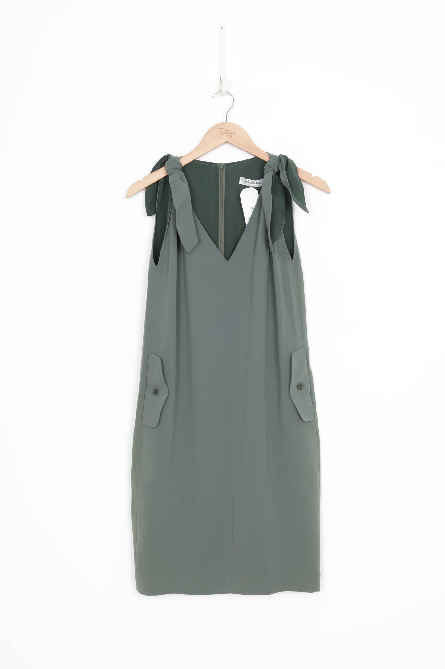 MaxMara Womens Green Dress Size M