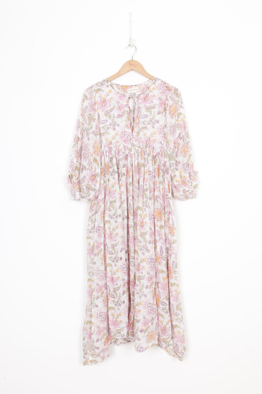 Daughters of India Womens White Dress Size L
