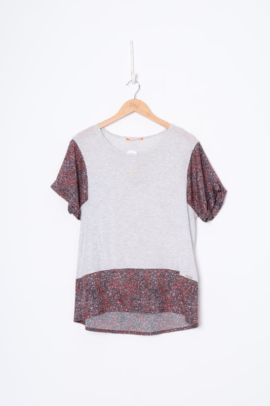 Boss Hugo Boss Womens Grey T-shirt Size M