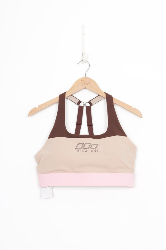 Lorna Jane Womens Brown Top Size XL