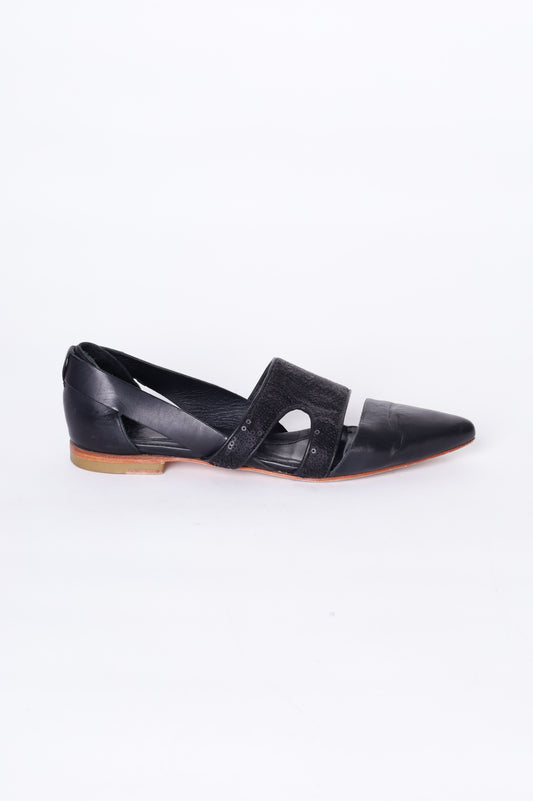Alexander McQueen Womens Black Shoes Size EU 35