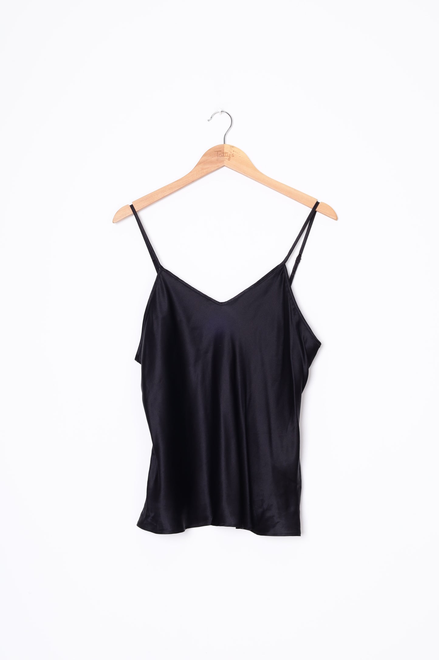 Carmen Kirstein Womens Black Top Size 16