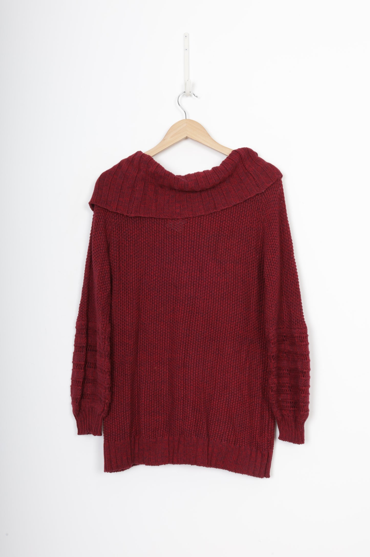 Stitch Ministry Womens Red Jumper Size S