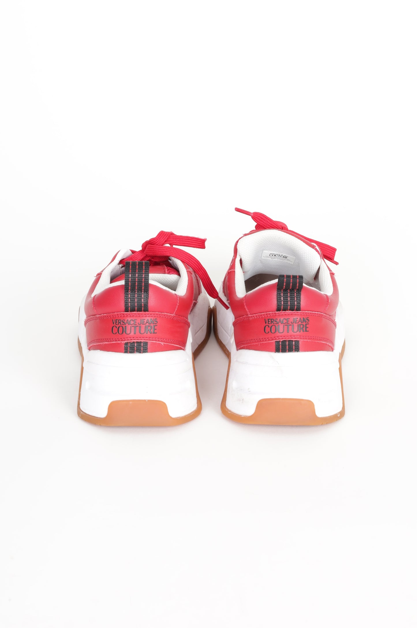 Versace Jeans Couture Mens Red Sneakers Size 44