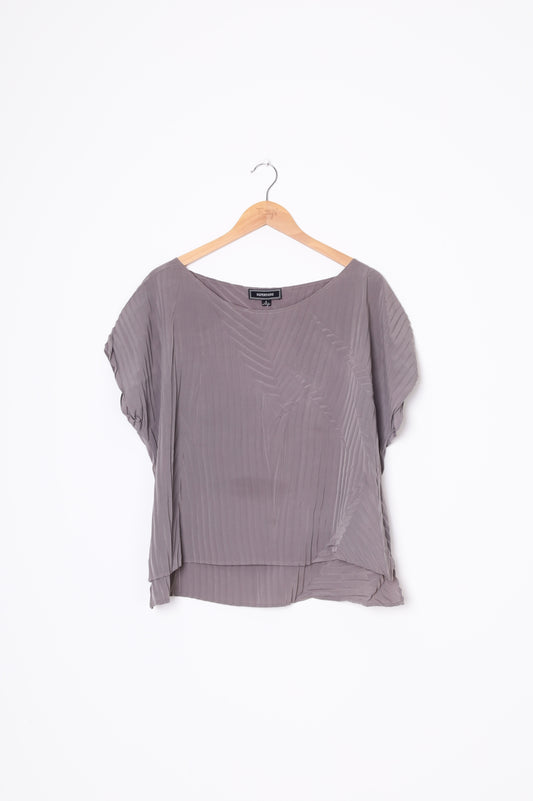 Repertoire Womens Grey Top Size 2
