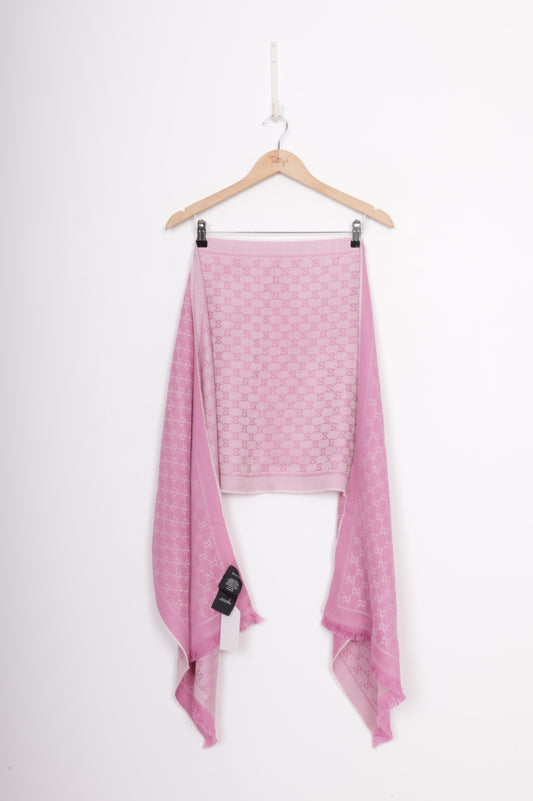 Gucci Womens Pink Scarf Size O/S