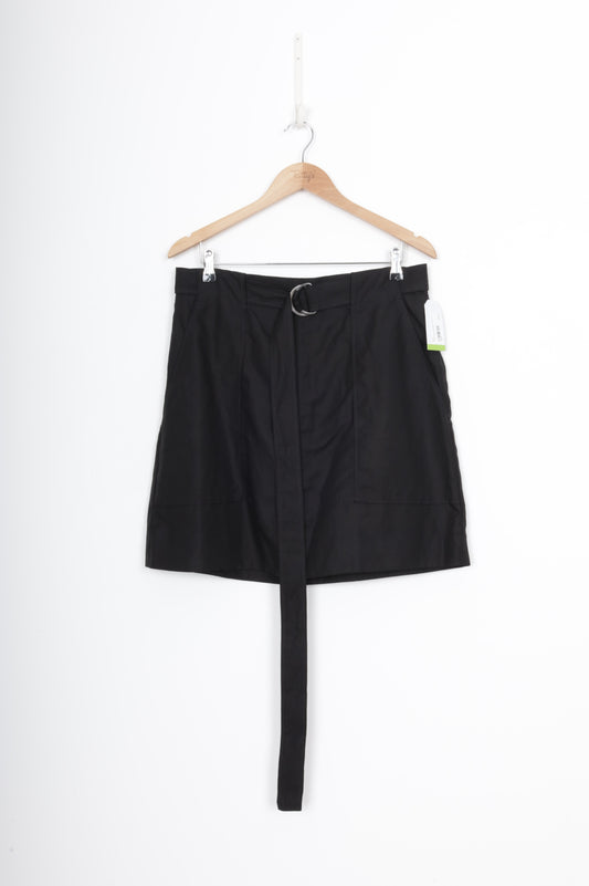 Cos Womens Black Mini Skirt Size 44