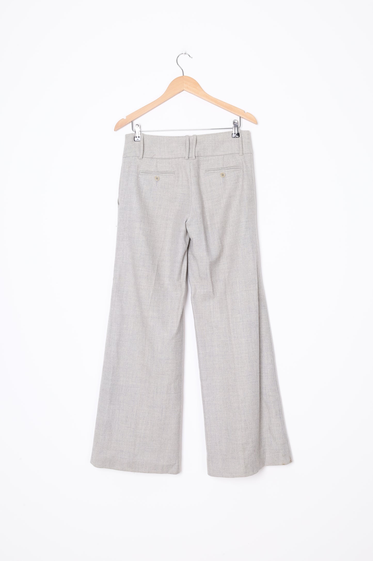 BCBG Max Azria Womens Grey Pants Size 4