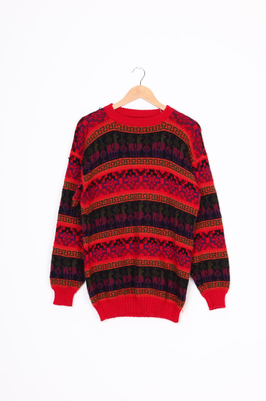 No Label Womens Red Jumper Size L
